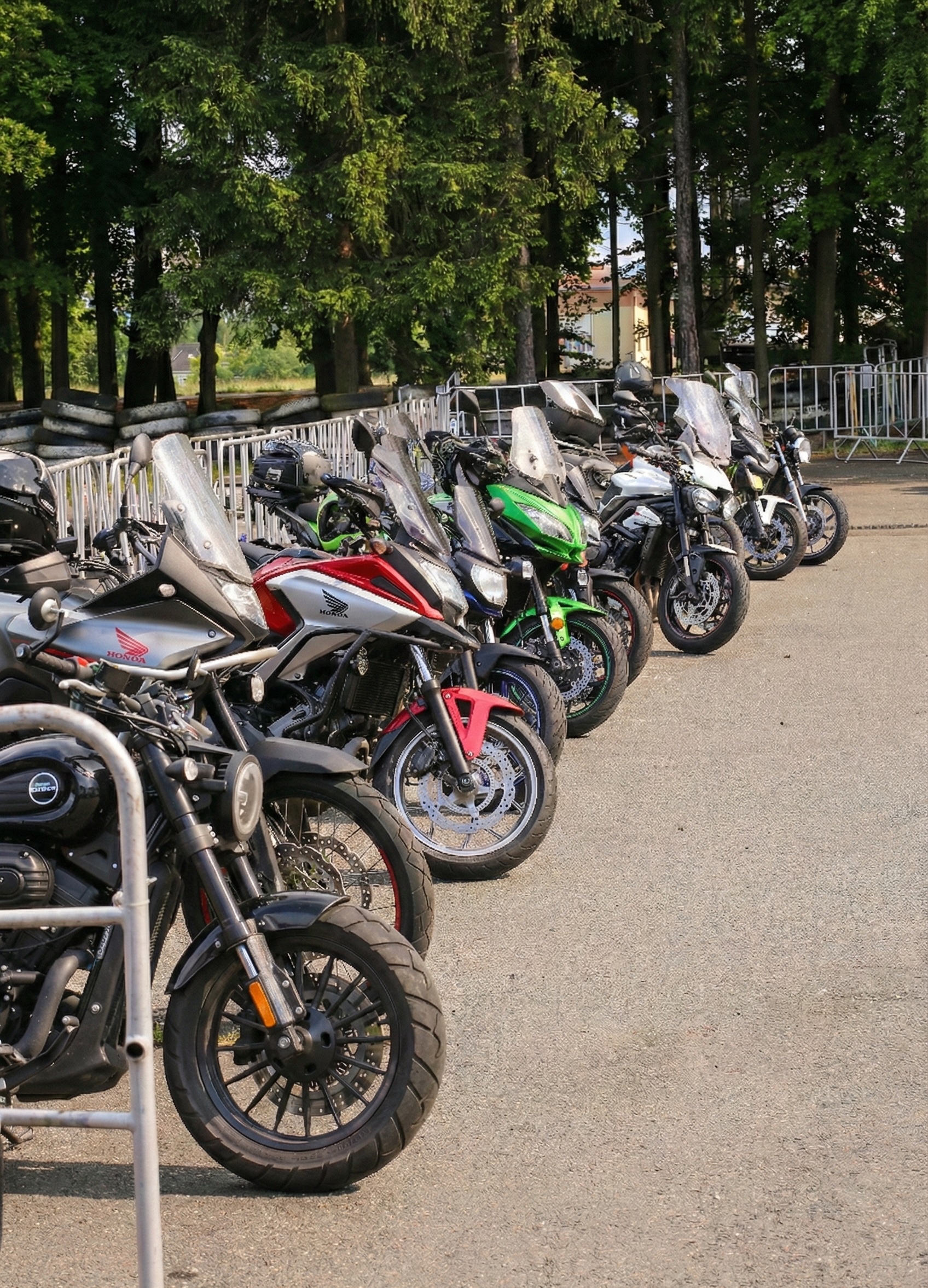 Kurz zatáček na okruhu