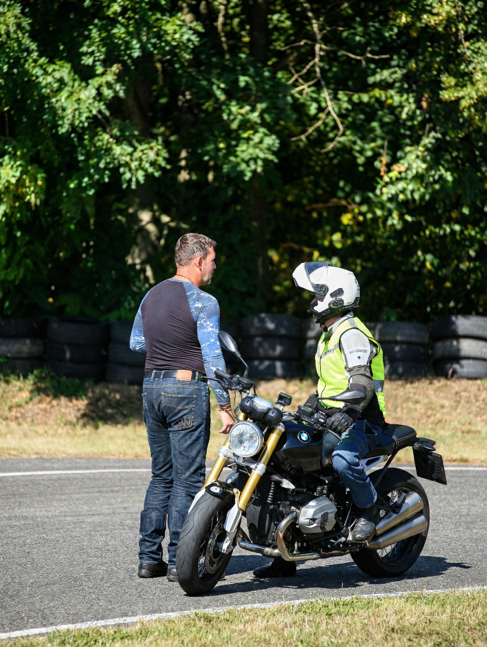 Individuální kurz jízdy na motorce