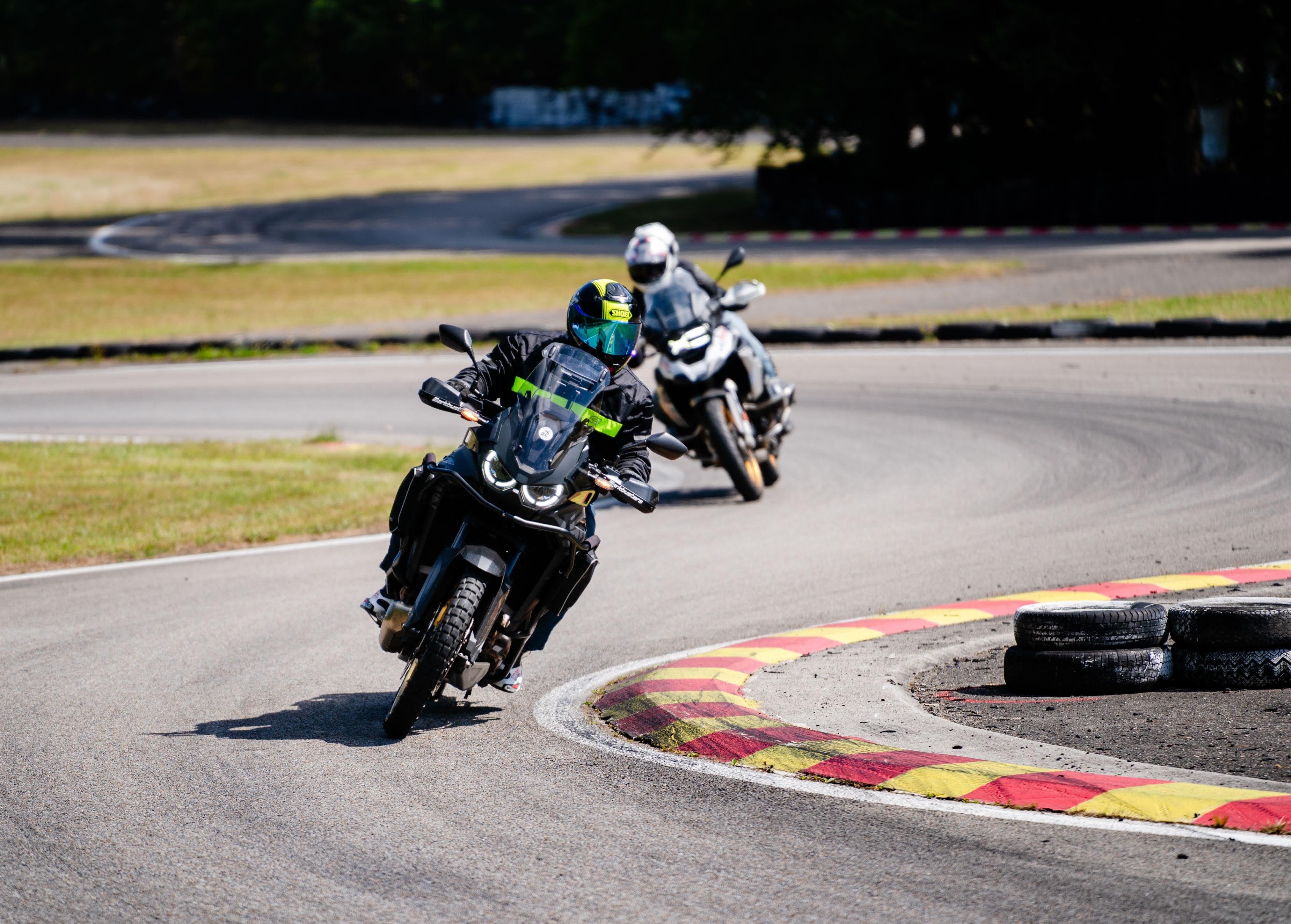 Kurz zatáček na okruhu